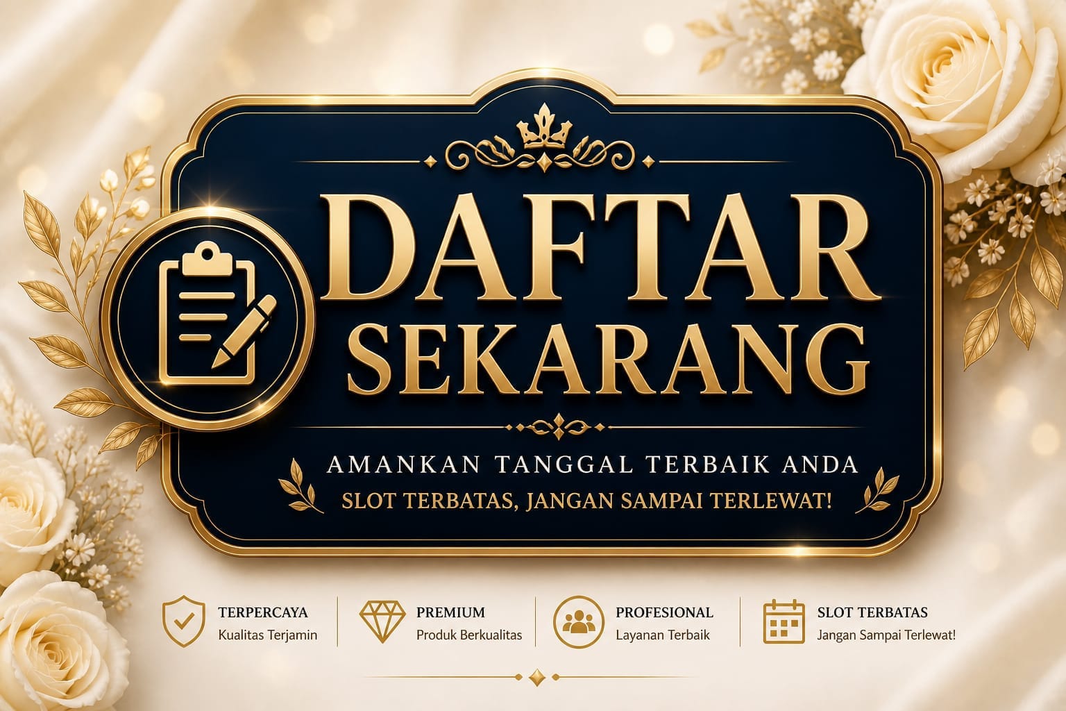 Amankan Tanggal Terbaik Anda Slot Terbatas Kemitraan Aice