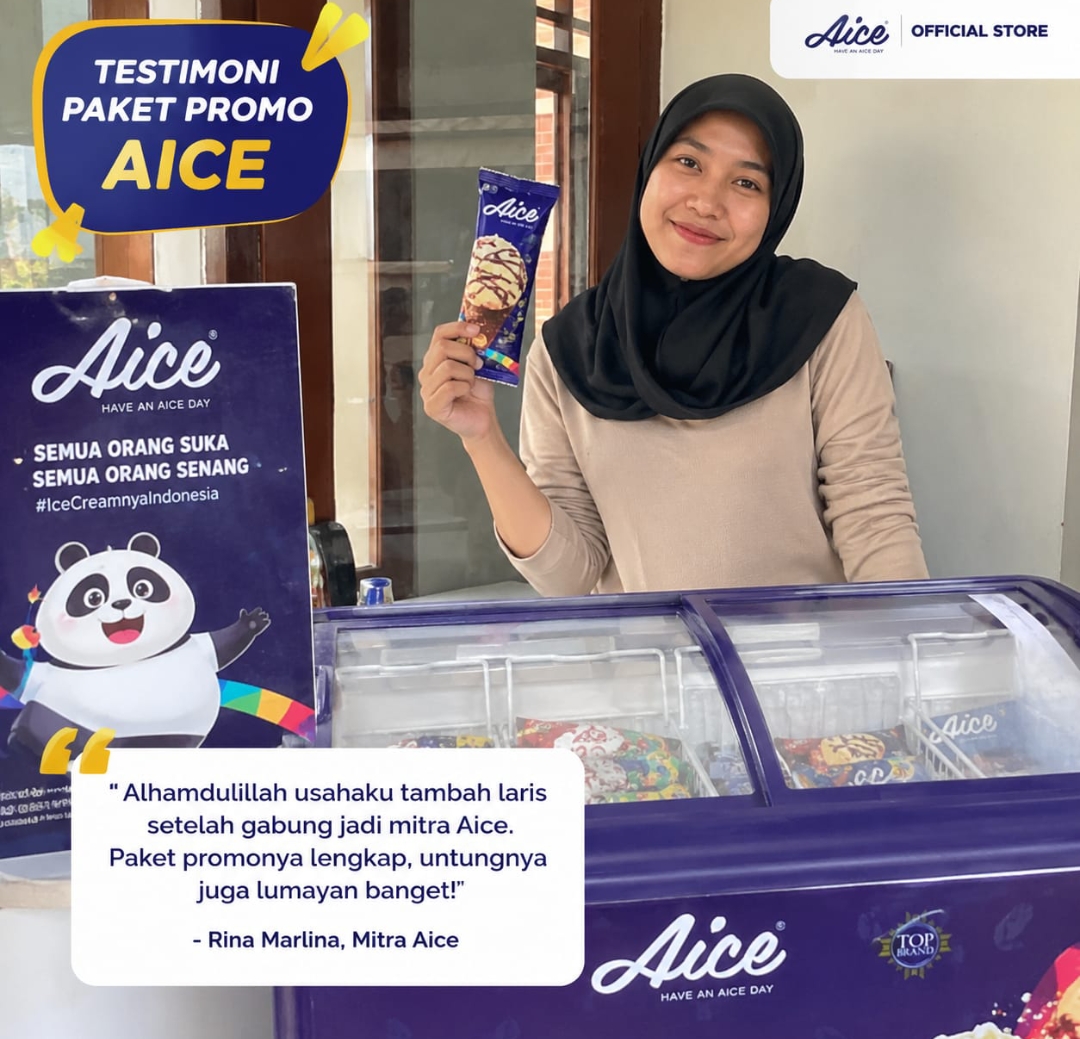 Testimoni Paket Promo Aice - Rina Marlina